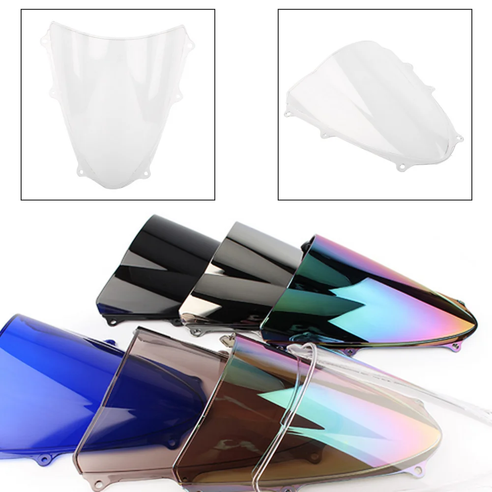 

Лобовое стекло для SUZUKI GSXR1000 GSX-R GSXR 1000 K9 2009-2016, двойной пузырь, ветровое стекло, аксессуары для мотоциклов, обтекатель, дефлектор