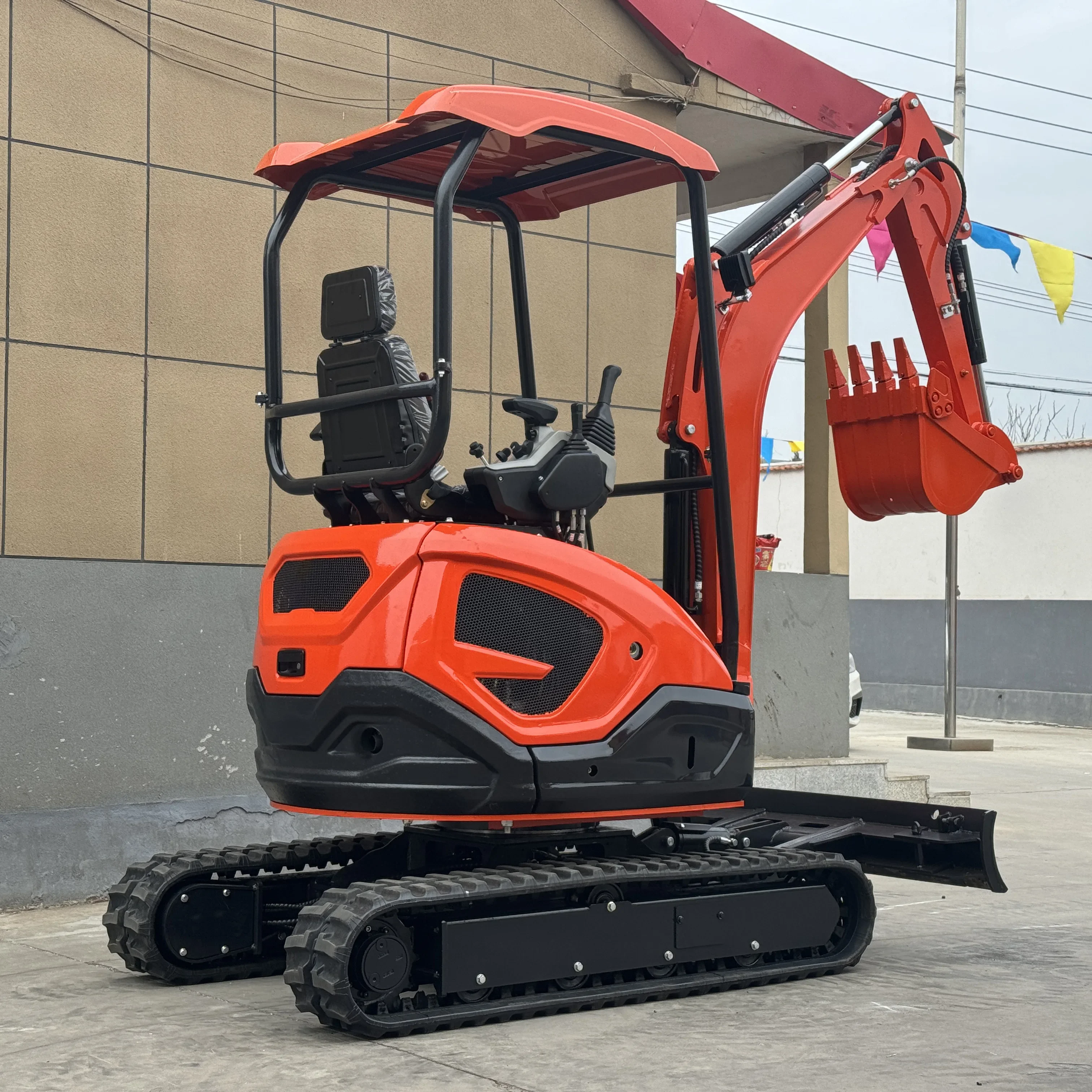 Мини-экскаватор 1 8 тонны EPA маленький экскаватор с двигателем США тонна 2 ферма