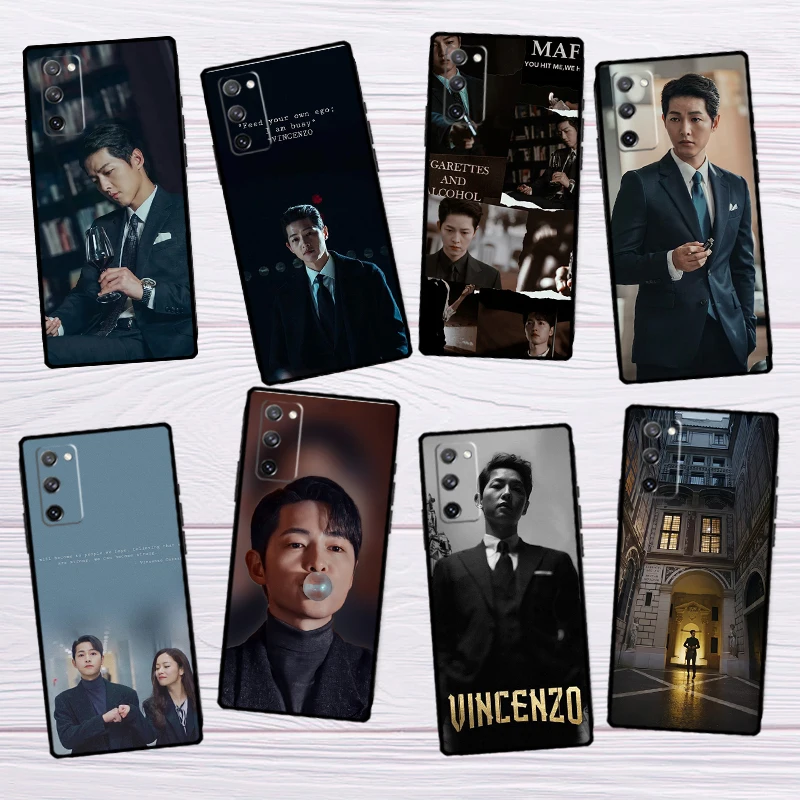 Корейский ТВ сериал Vincenzo song joongki чехол для телефона Samsung Galaxy S20 FE S21 S22 Ultra Note 20 10 S8 S9