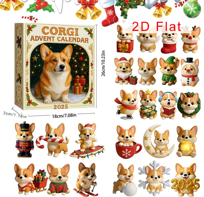 

Рождественский адвент-календарь "Собака" 2025