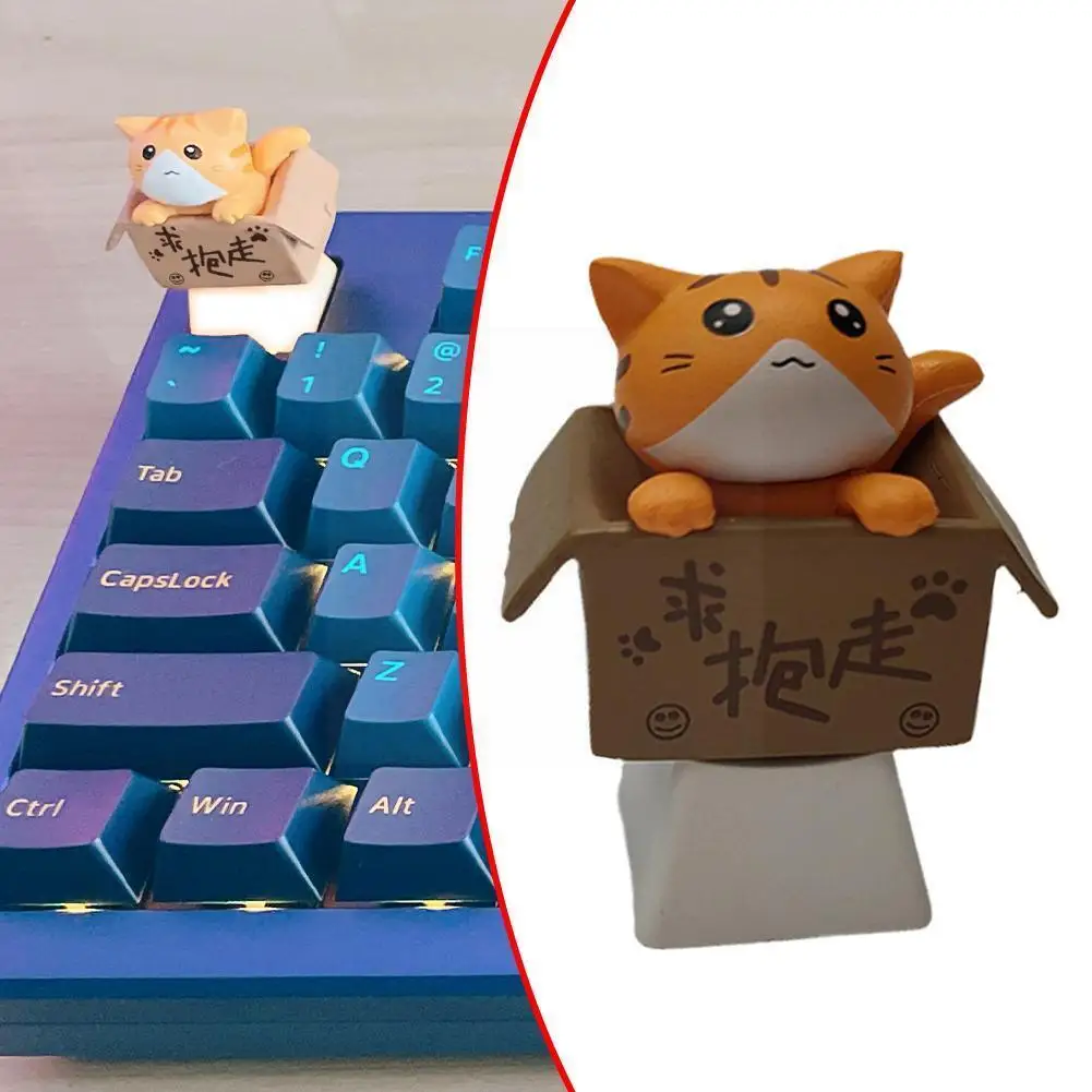 

Милые кепки s Diy, персонализированные механические кепки s, аниме Мультяшные аксессуары, кепки для доски, милые игровые кепки N7c3