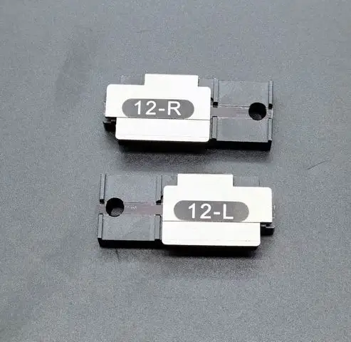 Fiber Holder  For Fiber  Fusion Splicer FITEL  S123M4 S123M S123M12 S122M12 S122M S123M For 12 Core  Ribbon Fiber Clamp  A Pair