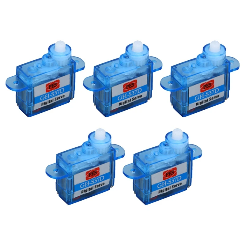 

5 Pcs PES GH-S37A 3.7G Servo Mini Servo For RC Plane Helicopter Boat Car