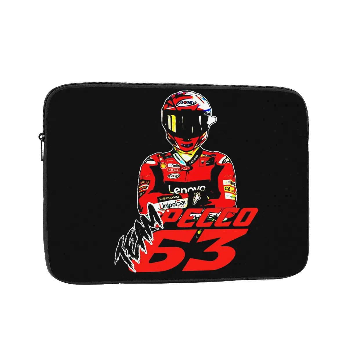 Pecco Bagnaia 63 сумка для ноутбука женская 10 12 13 15 17 дюймов чехол планшета