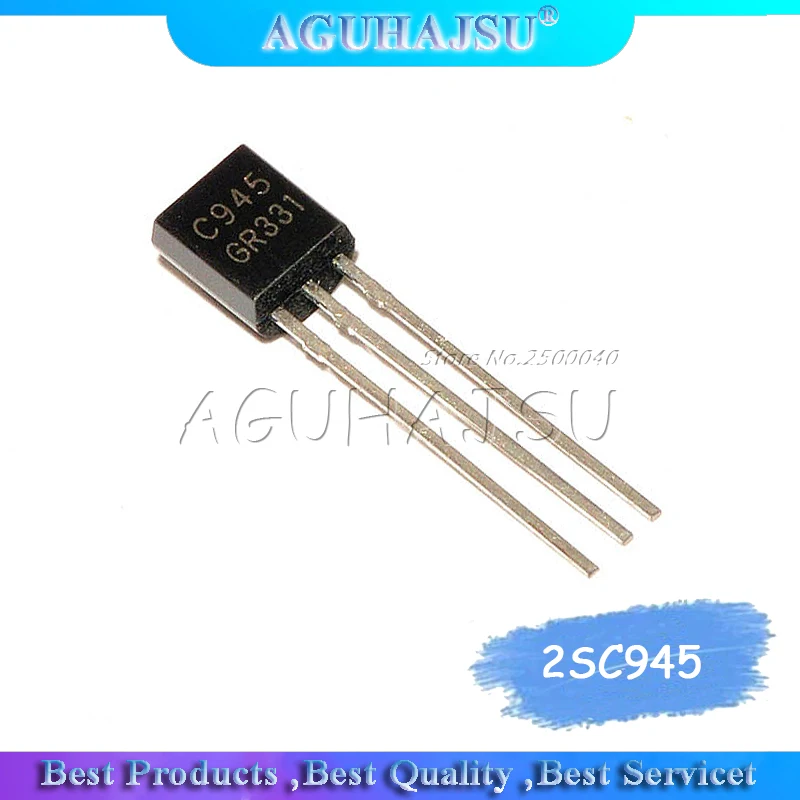 100 шт. биполярные транзисторы NPN 2SC945 C945 TO-92 50 в новинка оригинал - купить по