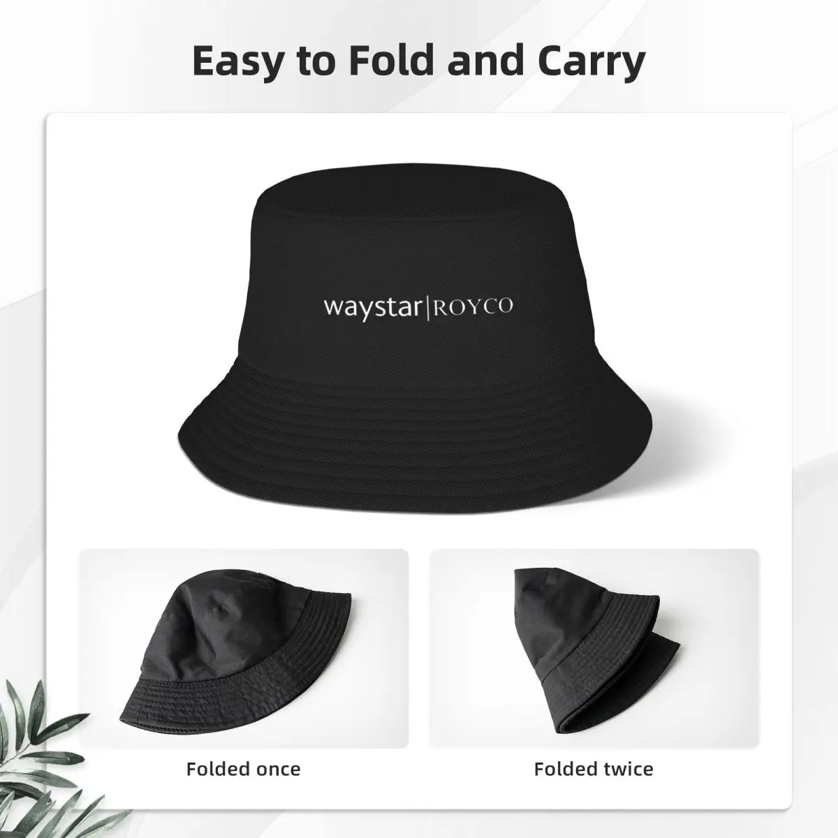 Панама Waystar Royco Merch с логотипом для детей шляпы Боб крутые в рыбалке летние пляжные