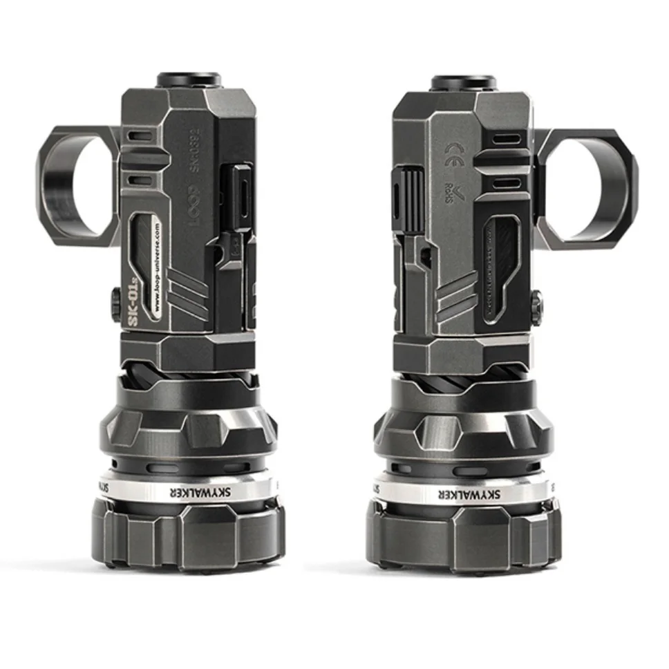 Перезаряжаемый фонарик с петлей GEAR SK01S