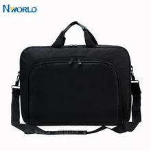 15.6 Inch 17 In Laptop Bag Business Portable Nylon Computer Handbags Laptop Shoulder Handbag Zipper Shoulder Simple Style