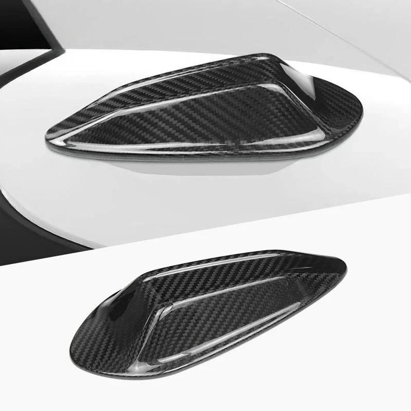Фото Подходит для BMW 3 серии G20 LCI 2023 G60 2024 M3 G80 M4 G82 2021, сухой рамофон на крышу из углеродного волокна, декоративный рамометр 2023+ №2