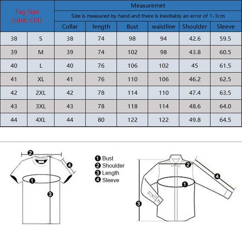 Men's Long Sleeve Casual Shirts Fashion Print Cotton Standard Fit Button Pocket Soft For Man Office Business Dress New |