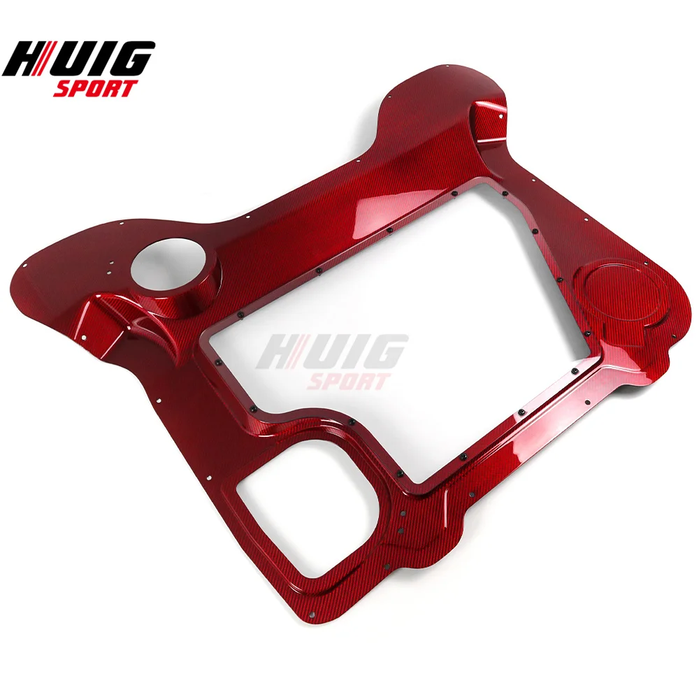 Для Corvette C8 Convertible Stingray 2020-2024 углеродное волокно HTC сменная крышка окна двигателя