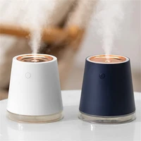 500ml humidifier mini humidifier portable humidifier simple and beautiful white and blue wireless humidification atmosphere lamp
