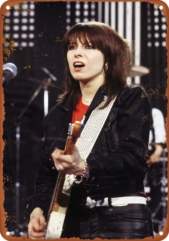 Подставки и витрины Chrissie 1980-1989 алюминиевая фототабличка Настенный декор ретро