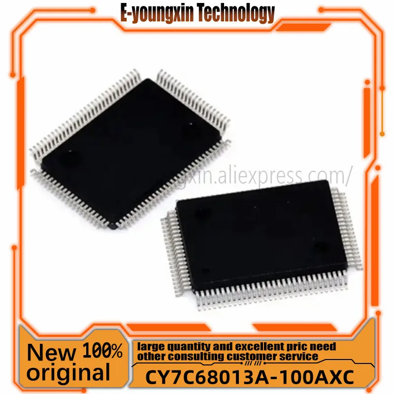 

5PCS~20PCS/LOT CY7C68013A-100AXC CY7C68013A QFP100 100% New Spot stock