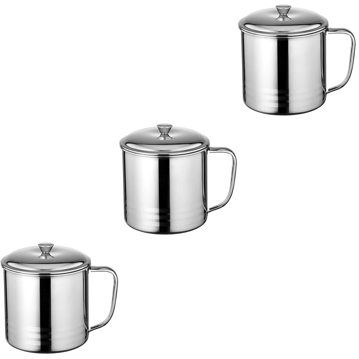 

3 Sets of Household Cup Wear-resistant Cup Multi-function Coffee Mug Home Accessory