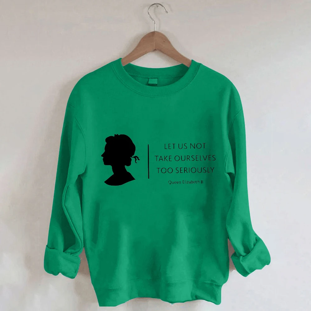 Queen Elizabeth II - Casual Round Neck Sweatshirt