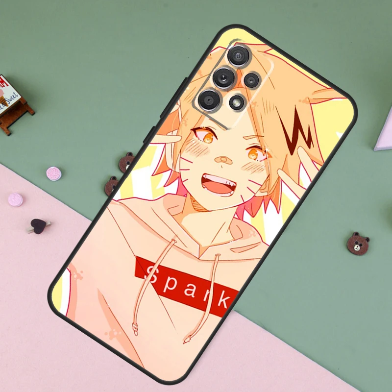 My Hero Academia Denki Kaminari Phone Case For Samsung A12 A32 A42 A52 A72 A21S A20e A31 A51 A71 A20 A02 S A50 A70 Cover images - 6