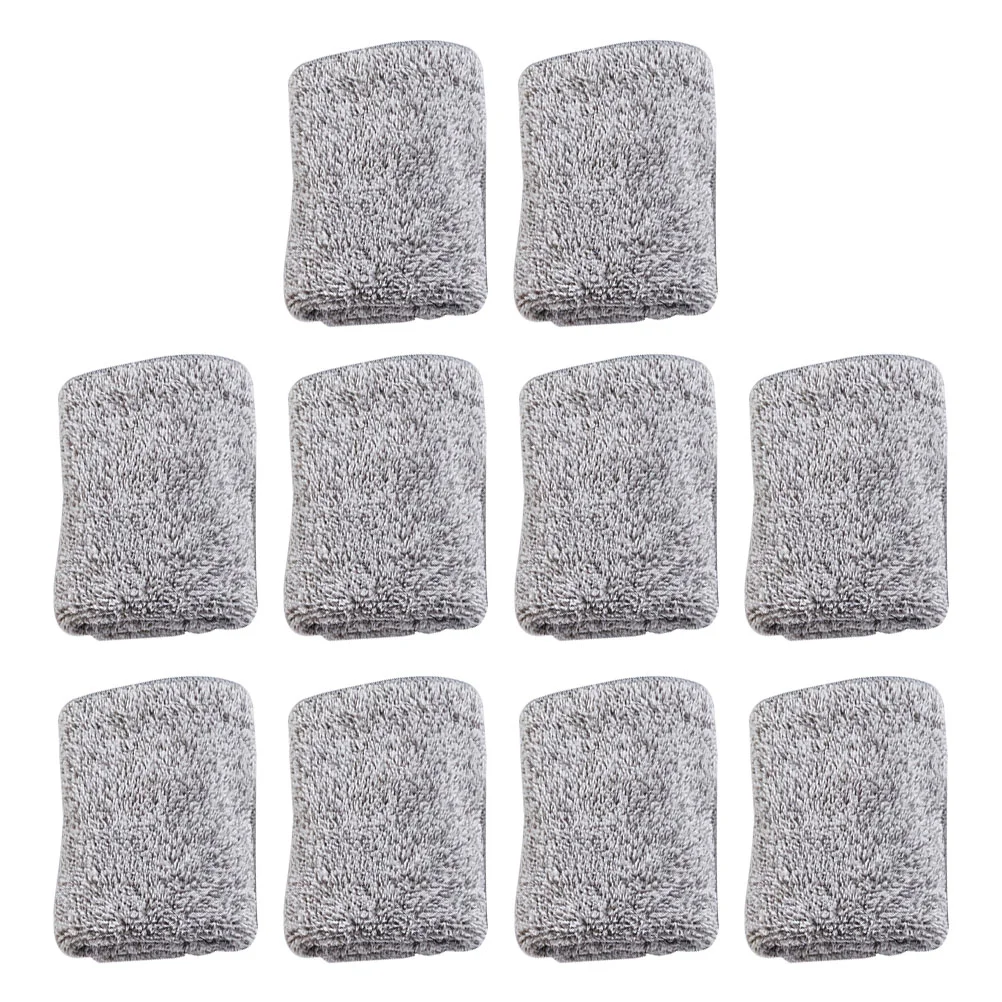 

10 Pcs Dishcloth Kitchen Accessories Household Cleaning Sponges Microfiber Towels Multi-function Microfibre Rag Thicken