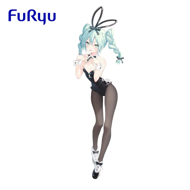 

Original FuRyu BiCute Bunnies Vocaloid Hatsune Miku Rabbit Girl rurudo Ver. PVC Anime Figure Action Figures Model Toys