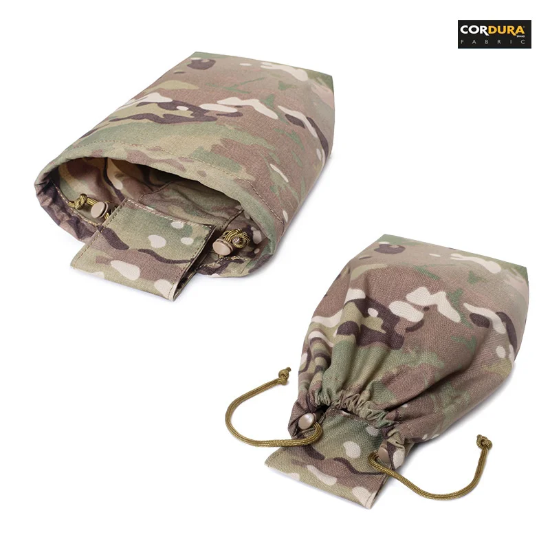 

Tactical MOLLE Dump Pouch Folding Drawstring Magazine Ammo Storage Bag Military Hunting Waist Belt Mounted