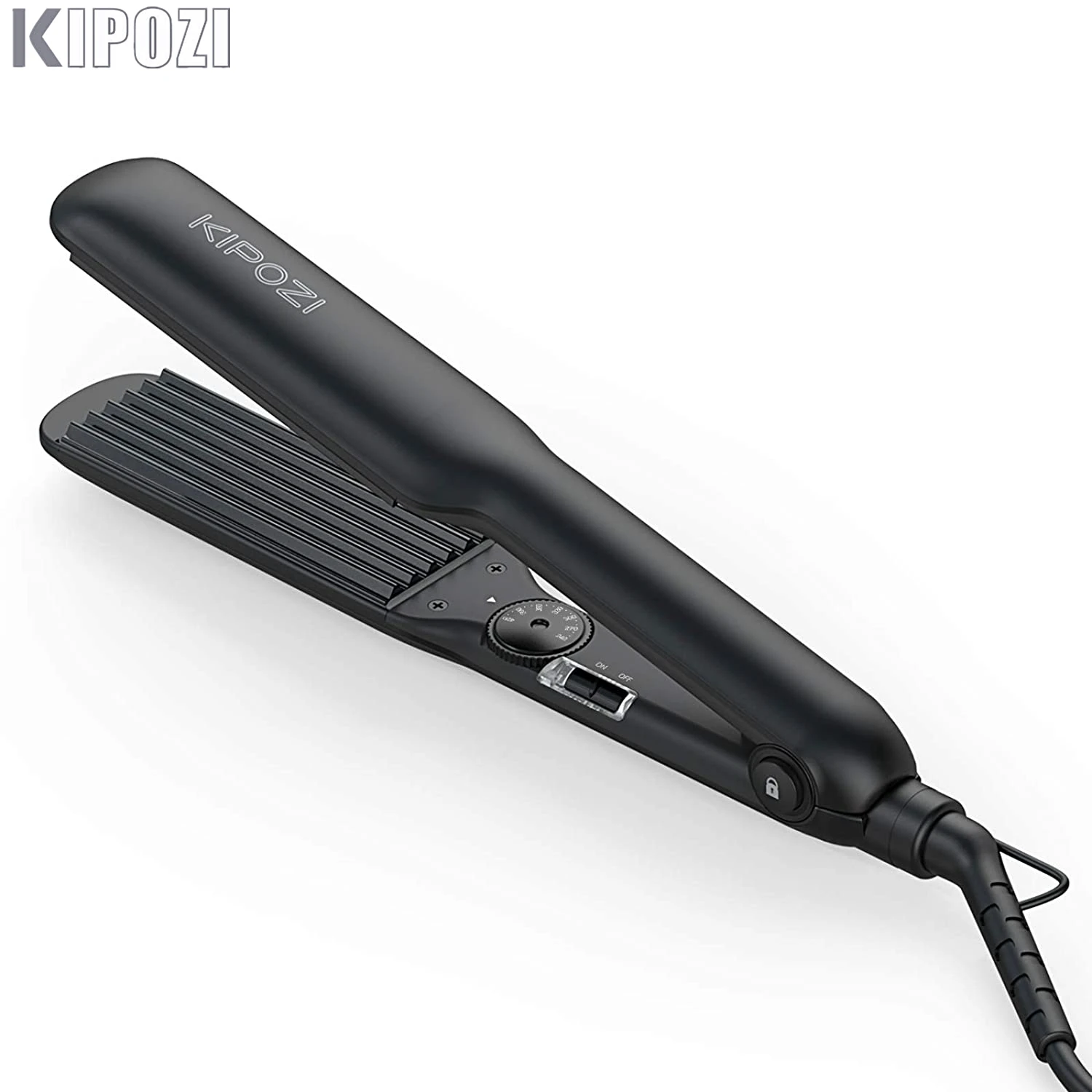 

KIPOZI 240B Professional Fluff Up Tools Curling Iron Circular Arc R-Shaped Angle Prevent Hair Breaking Beauty Hair Styling Tool