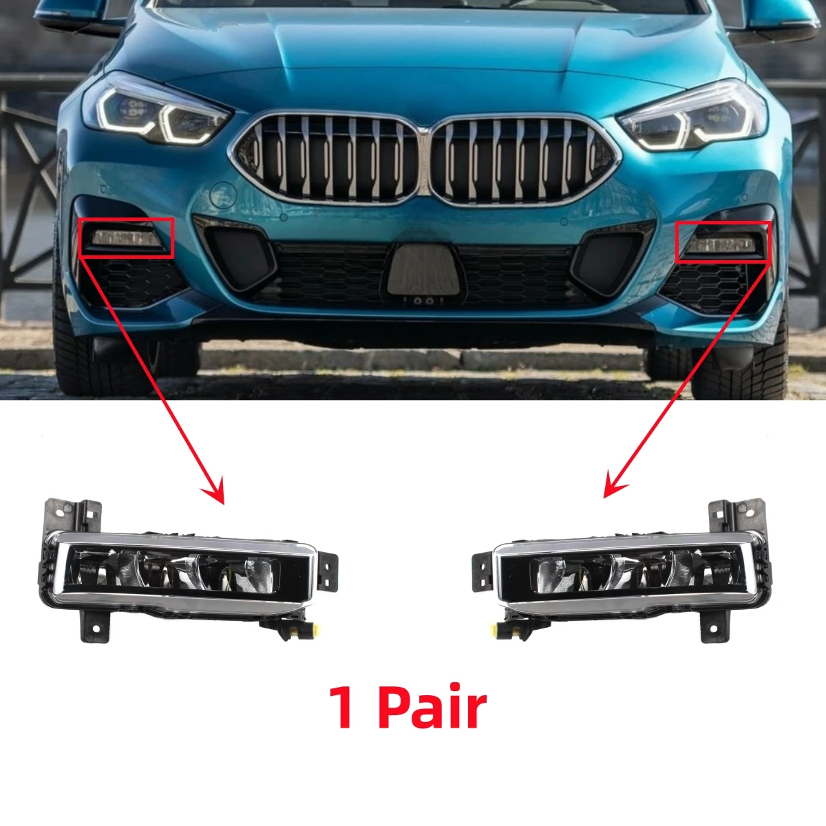 

Дневные ходовые огни для BMW 2 серии F44 218i M235i xDrive 228i 63177433787 63177433788 2019 2020