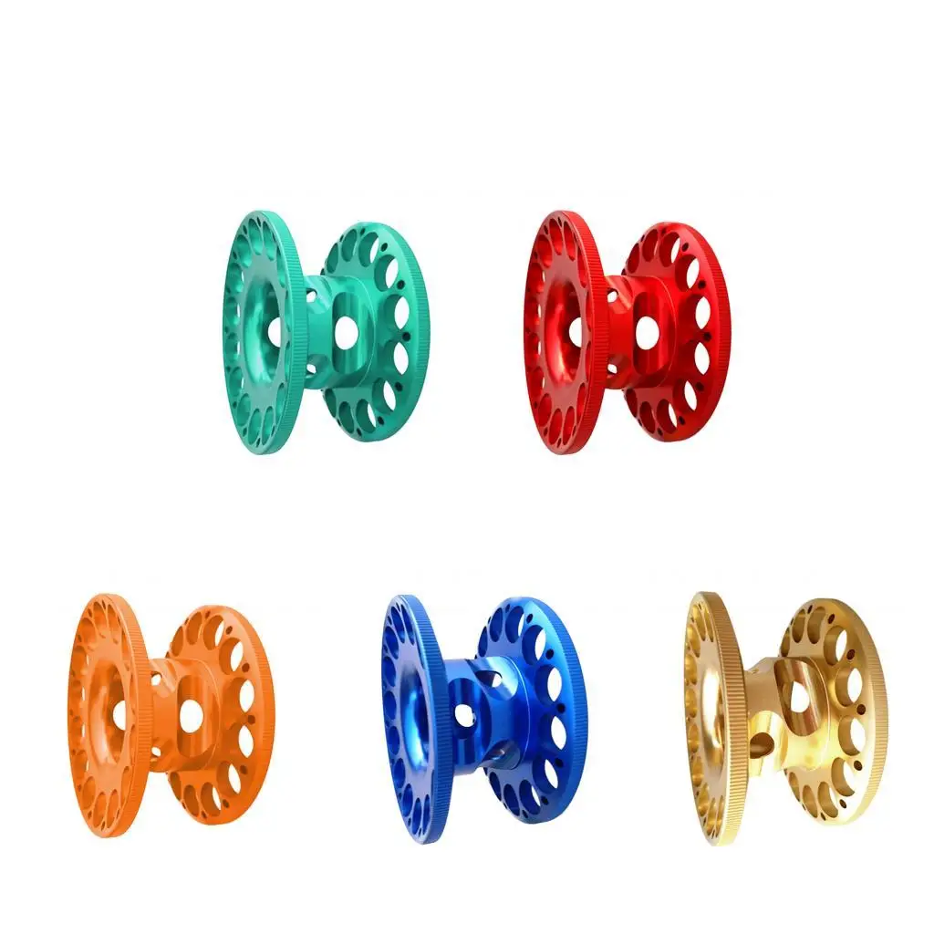 

Aluminum Alloy Scuba Diving Finger Reel Guide Line Spool - Compact, Lightweight,