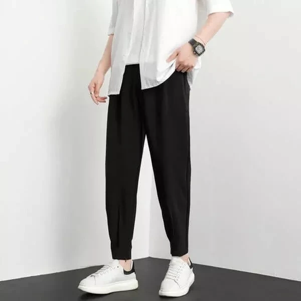 

Men's Super Cooling Loose-Fit Jogger Pants Men's Super Cooling Loose-Fit Jogger Pants Ice Silk Pants Casual Trousers Loose Sport