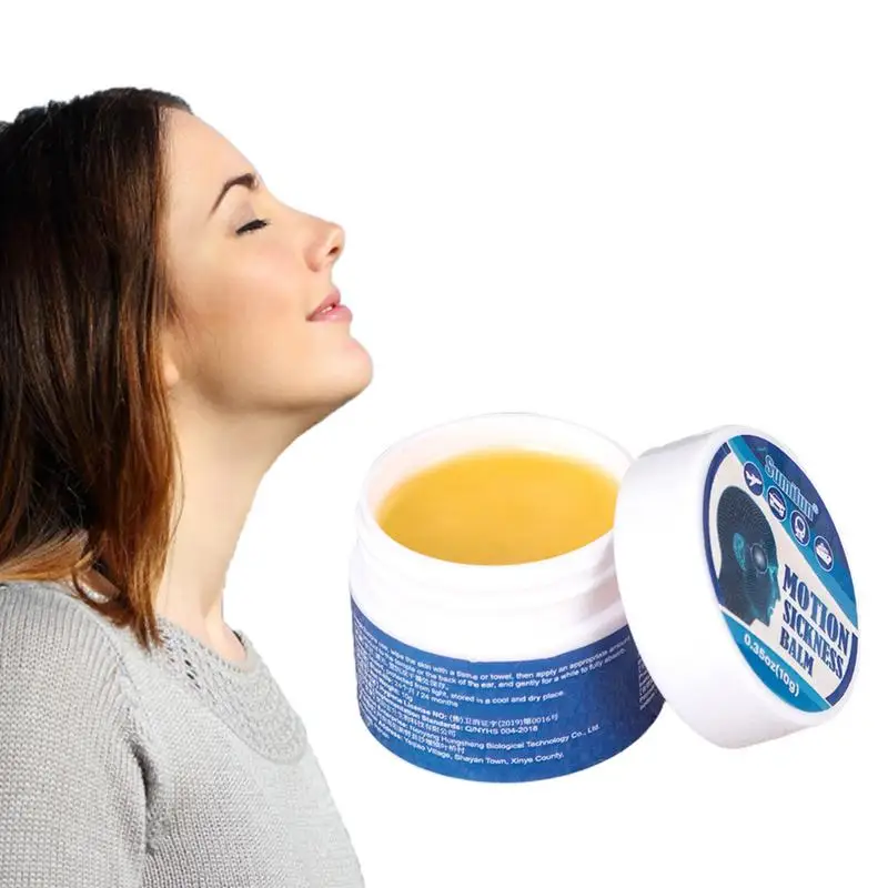 

Motion Sickness Relief Cream Anti Motion Herbal Plaster Balm For Motion Sickness Crowd Adults Children Safe Herbal Ingredients
