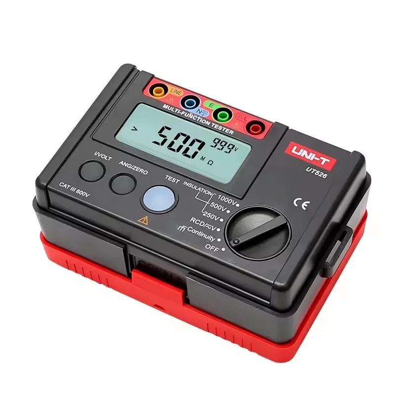 UNI-T UT526 RCD Тестер напряжения переменного/постоянного тока Многофункциональный
