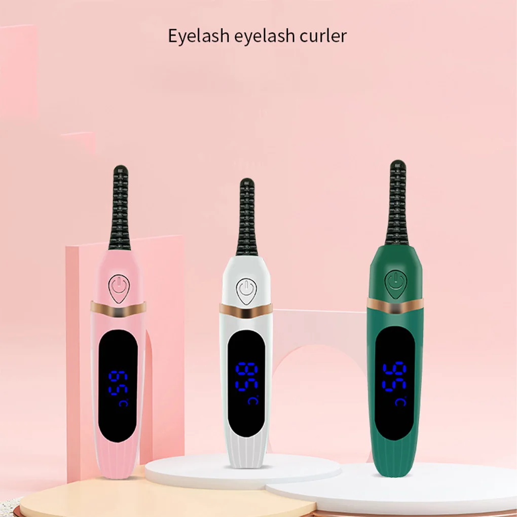 

Electric Eyelash Curler 3 Gear Anti-Scalding Makeup Lashes Curling Tool 2W Plastic Salon Beauty Eyelashes Curl