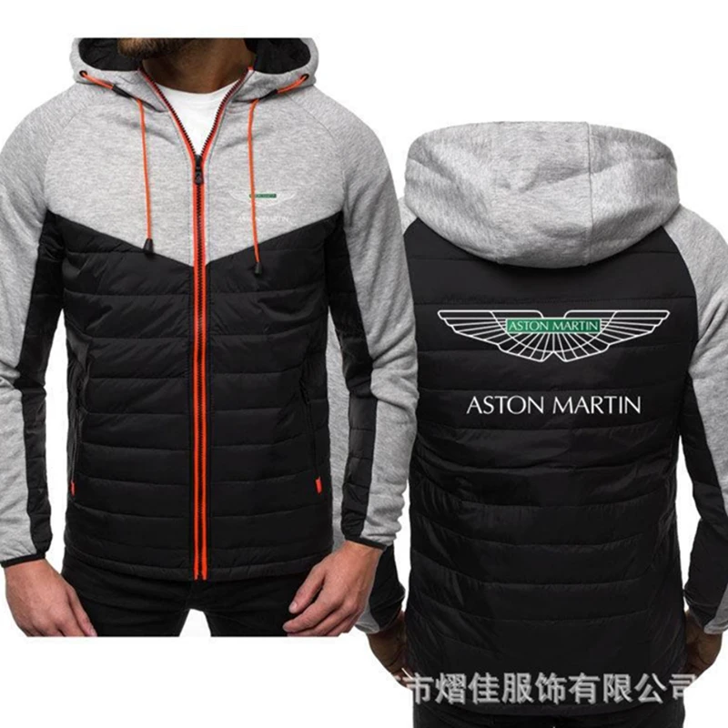 

Толстовка мужская демисезонная с аниме «ASTON MARTIN», Модный Спортивный Повседневный свитшот, кардиган на молнии, куртка с длинным рукавом