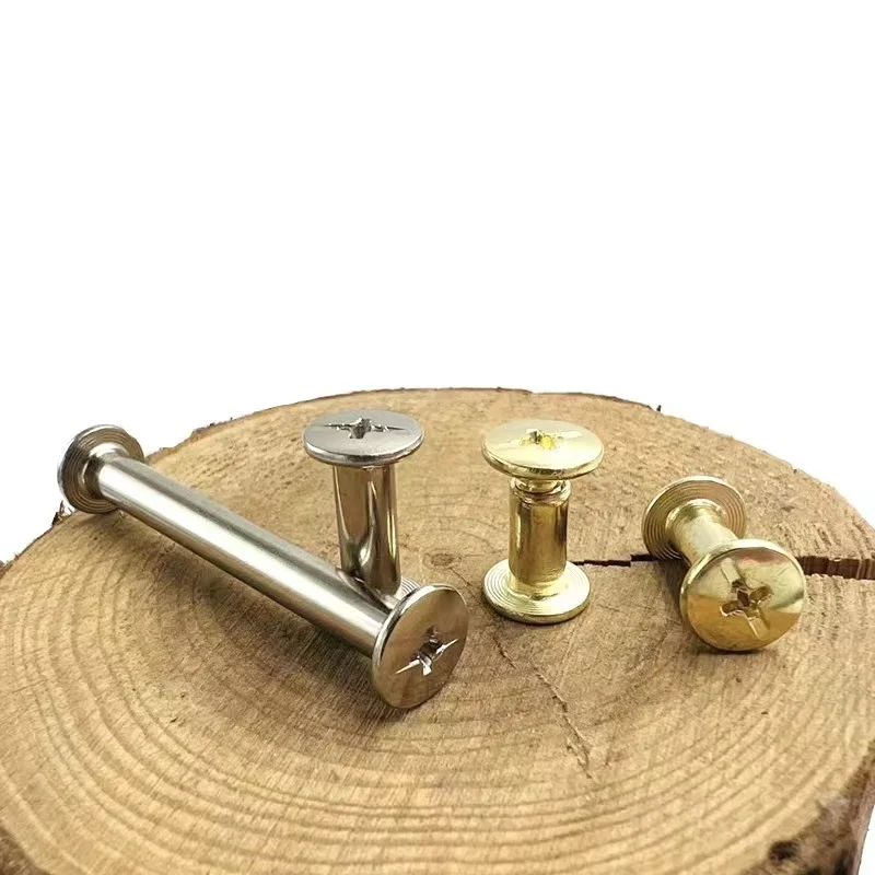 2/10 шт. M5x5-150 мм золотистый Серебристый кожаный ремень для сумок фотоальбомов