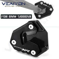 logo s1000xr motorcycle side stand extension enlarge plate pad for bmw s1000 xr s 1000xr 2015 2016 2017 2018 2019 2020 2021 2022