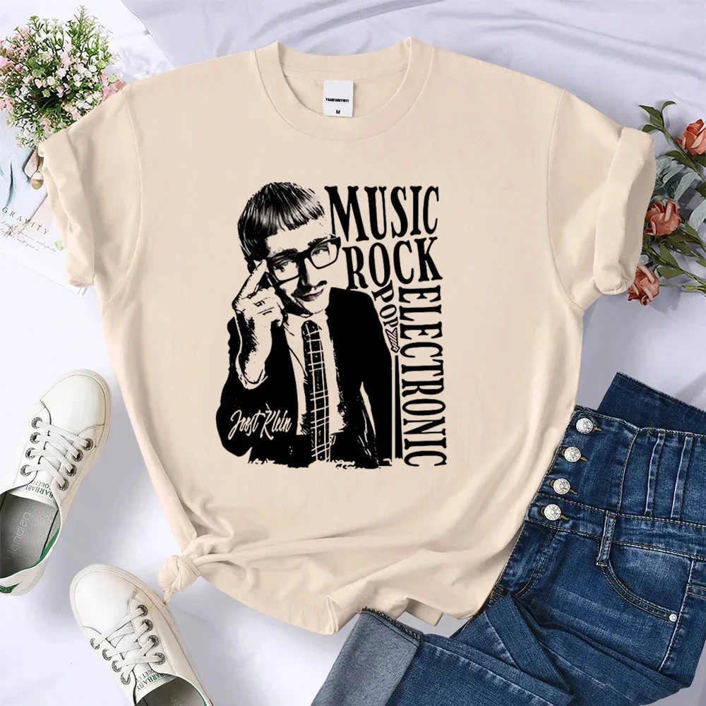 Joost Klein t shirt female harajuku Punk women streetwear University tshirt Comfortable Retro Breathable Psychedelic