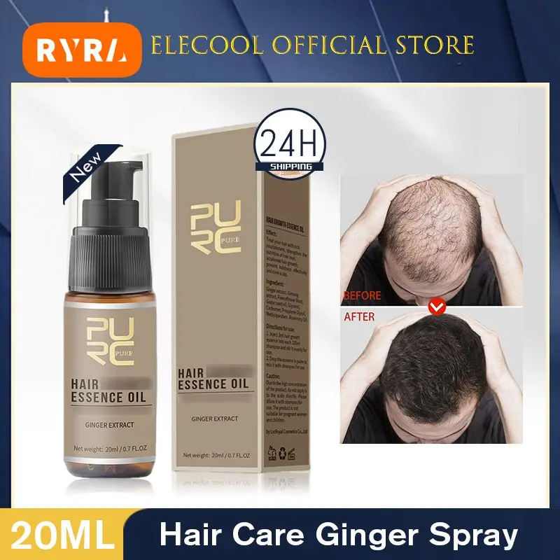 

Hair Care Ginger Spray Repairs Dry And Broken Frizz Soft And Fluffy Luster Ginger Fast Growing Hair Care TSLM1