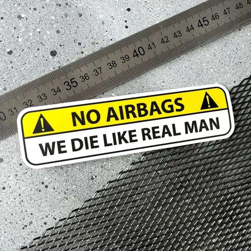 

Мультяшная автомобильная наклейка, предупреждающая подушка безопасности, предупреждающая наклейка, аниме, водонепроницаемые автомобильные аксессуары, наклейки SH40