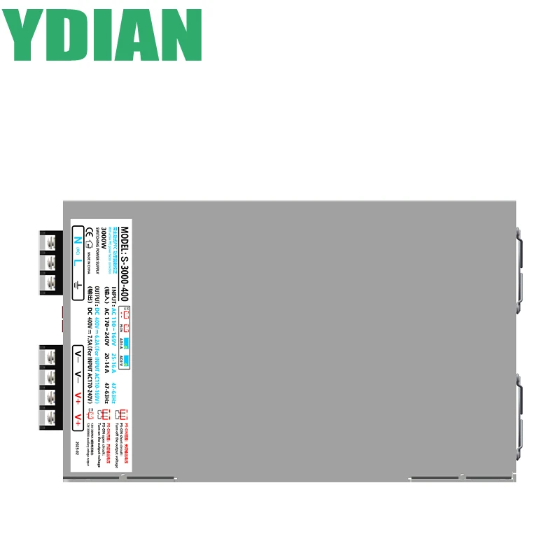 Регулируемое напряжение высокое 0-160 в 0-250 В 300 350 400 PFC Импульсный источник питания