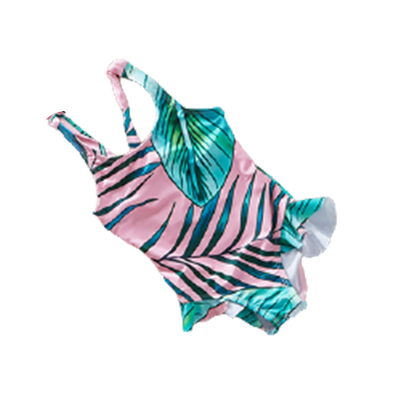 

Купальник Parent-child Swimsuit For Girl Women One-piece Swimwear Tropical Printed Design Beach Wear Swimming Trunks For Men Boy