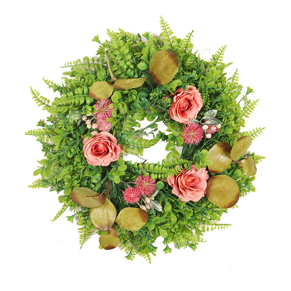 

Искусственная Роза, гирлянда, искусственные розы, венок для творческих свадеб, садов и вечеринок, 1 шт.