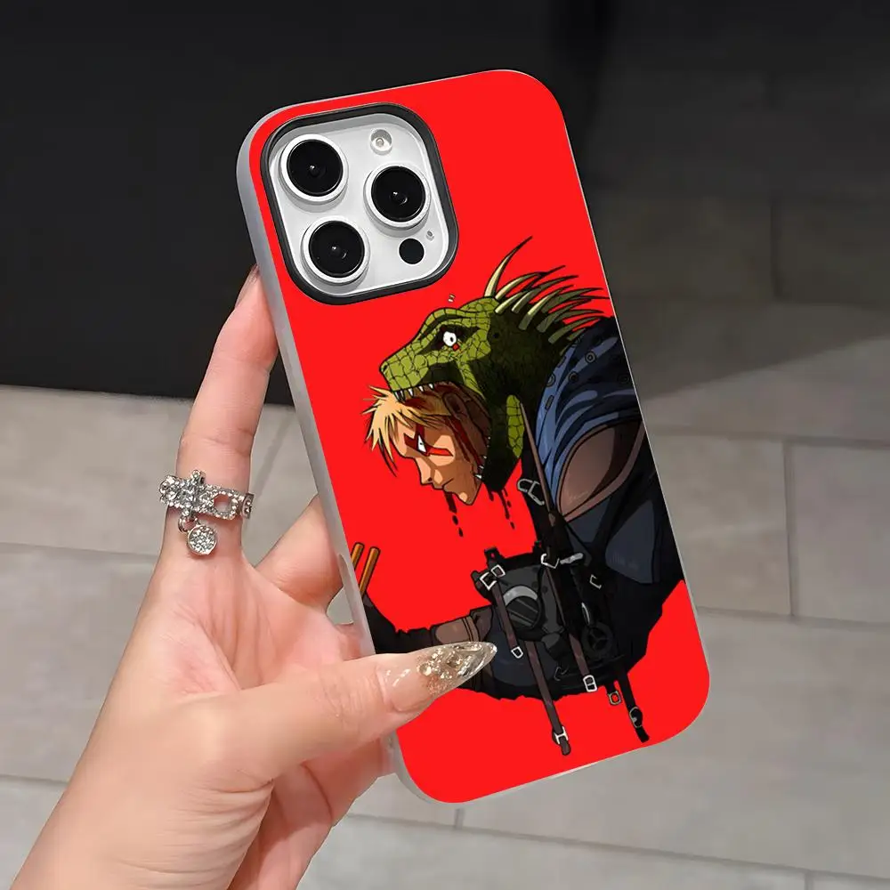 Фото Чехол для телефона D-Dorohedoro Anime для iPhone 17 Air 16 E 15 14 Plus 13 12 11 Pro Max 2, мягкий матовый, прозрачный, желеобразный, 2-в-1, C №4
