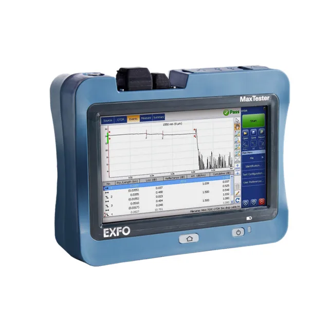850/1300 нм и 1310/1550 sm ММ EXFO MAX-720C-Q1-QUAD MaxTester 720C доступ OTDR exfo otdr 720c q1