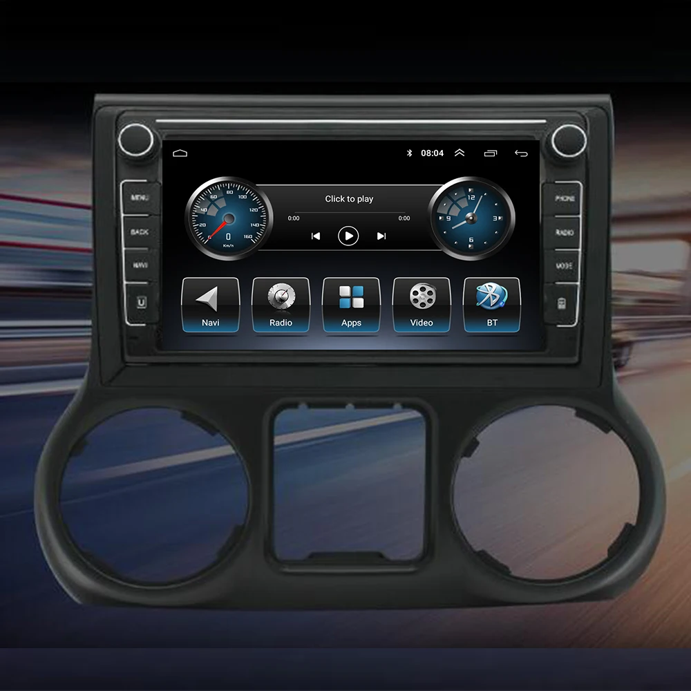 

10.1" QLED Android 12 Car Radio Player For Jeep Wrangler 3 JK 2010 - 2018 Navigation GPS Autoradio Touchscreen Carplay IPS DSP