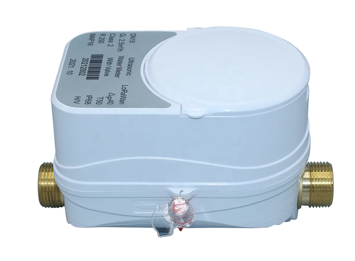 Ультразвуковой счетчик воды Smart Tuya APP Zigbee к Wi-Fi через шлюз расходомер с