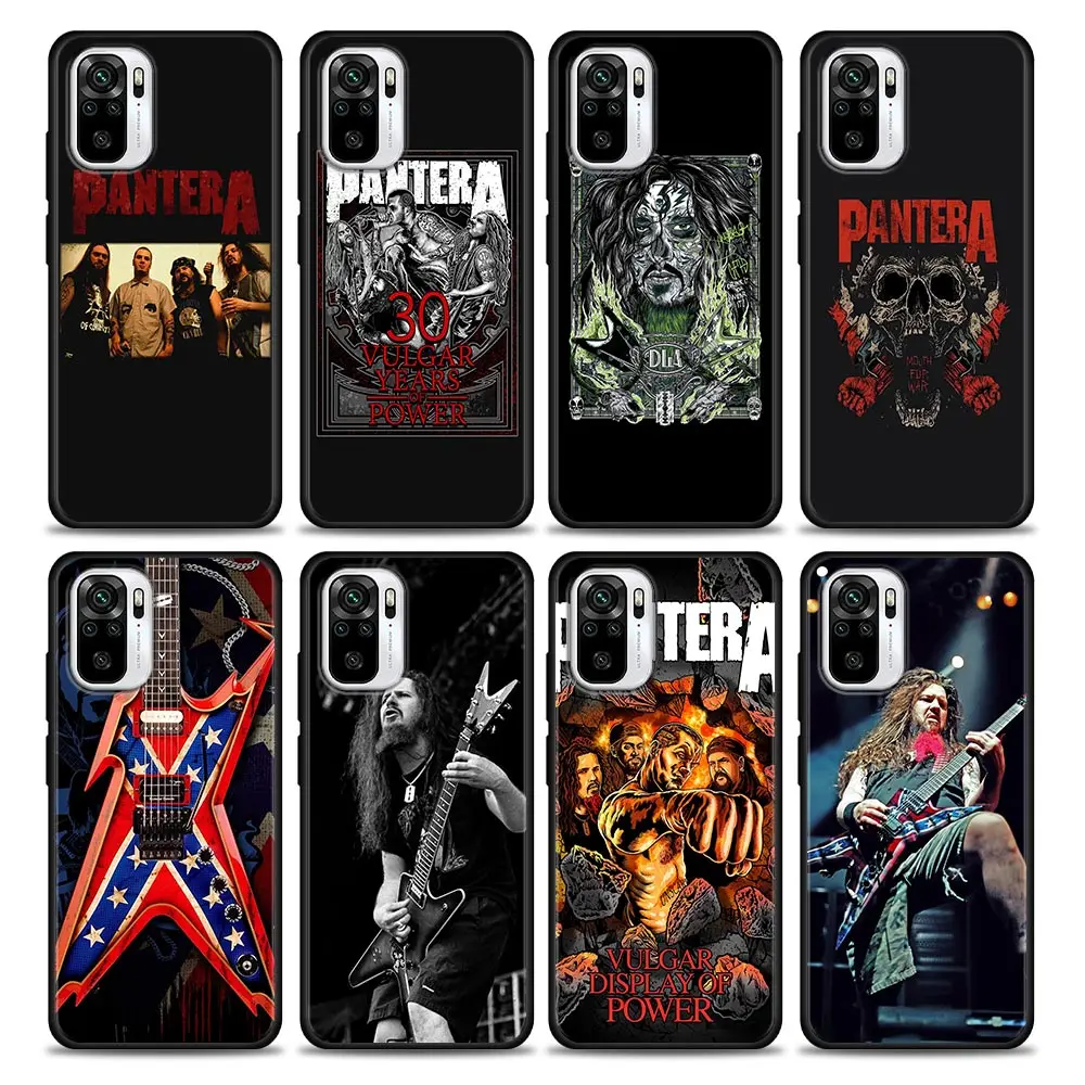 

Pantera Dimebag Darrell Guiar Rock Band Phone Case For Xiaomi Redmi Note 9 9T 10 10s 11 11s 11E 8 7 Poco M3 M4 Pro 5G Cover Case