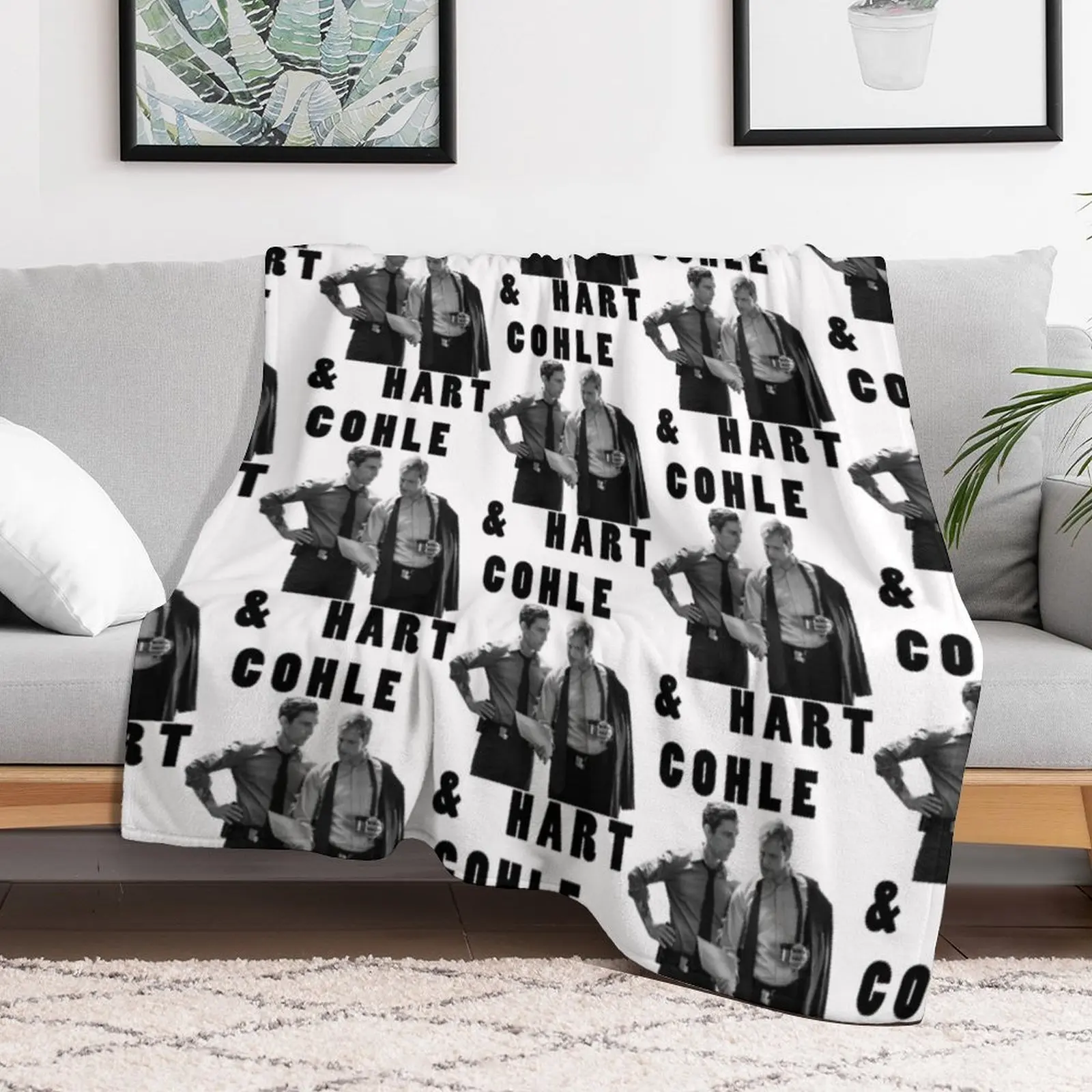 Правдивый детектив C Veja _amp_ Hart Декоративное одеяло Винтажное многоцелевое модное