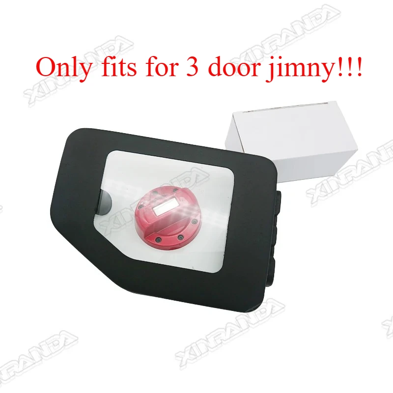 

Автомобильная прозрачная стеклянная крышка заливного бака для газа, декоративная крышка для Suzuki Jimny JB74 JB64 3-дверная 2019 2020 2022 2023 2024 2025