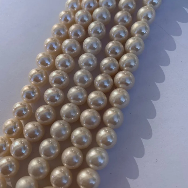 Женское ожерелье из натурального пресноводного жемчуга 8-9 мм Ni Same Style Fever