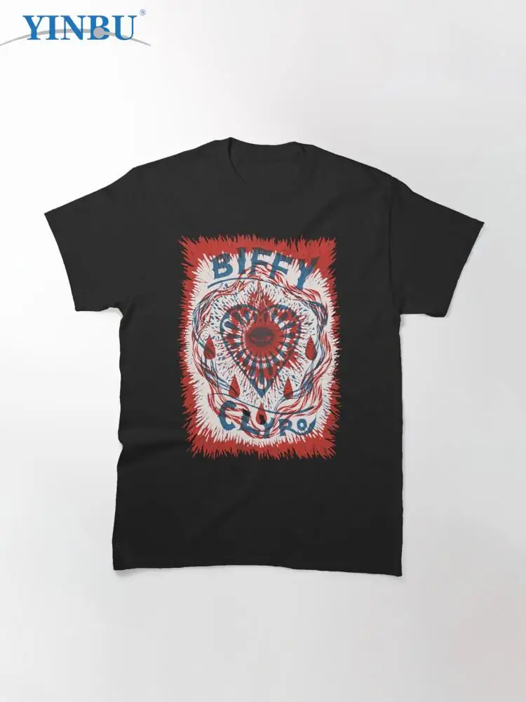 

Новинка, брендовые футболки Biffy clyro YINBU, Высококачественная Мужская короткая футболка с забавным принтом, футболка с графическим рисунком