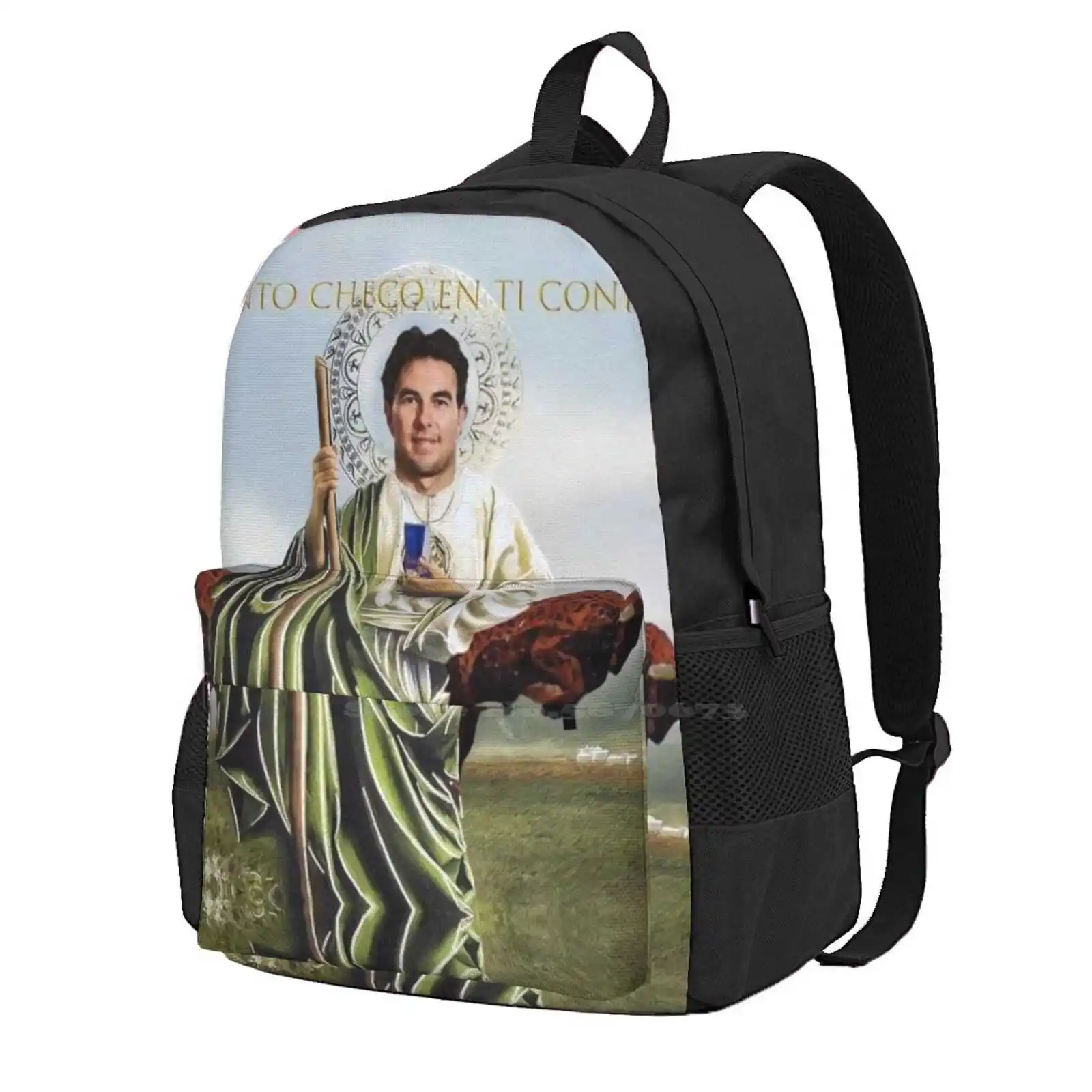 

San Checo Of The Tyres Hot Sale Backpack Fashion Bags Sergio Perez Checo Motorsport